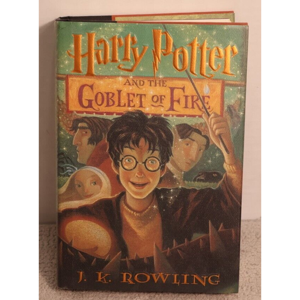 Harry Potter and the Goblet of Fire Book JK Rowling First American Edition 2000
